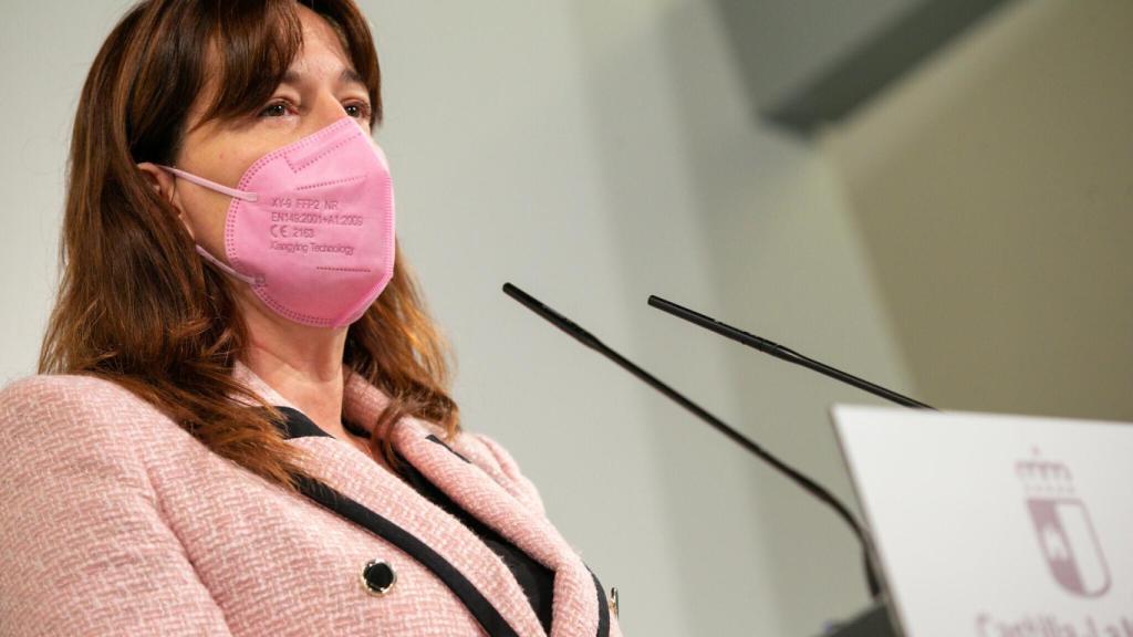 Blanca Fernández, portavoz del Gobierno de Castilla-La Mancha. Foto: JCCM
