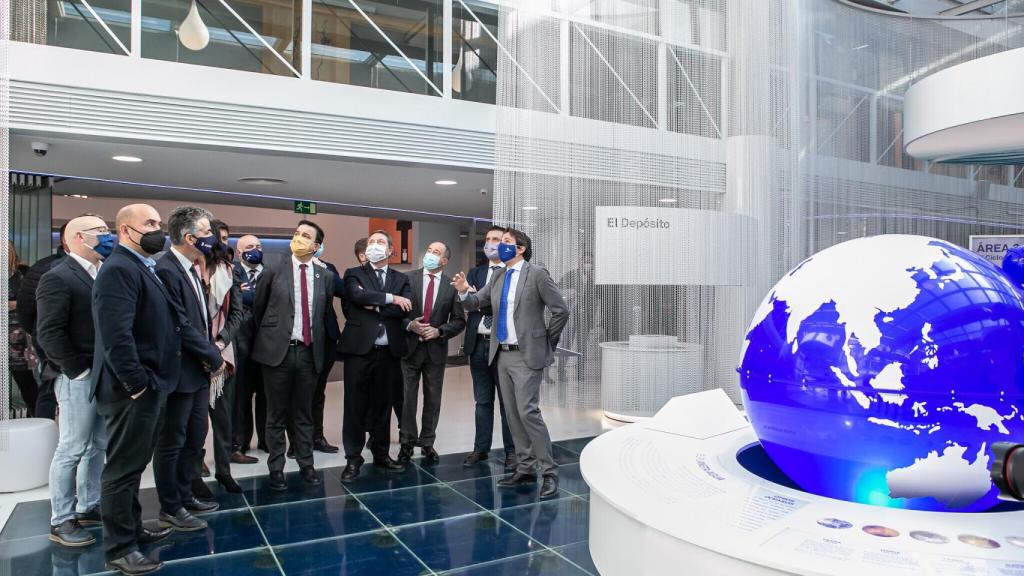 Visita del Gobierno de Castilla-La Mancha al Centro de Interpretación del Agua de Albacete. Foto: JCCM