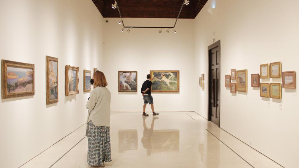 Una imagen de la exposición de Sorolla en el Thyssen.