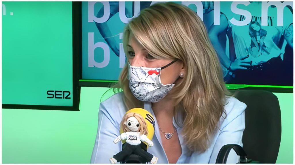 La vicepresidenta segunda se ha acordado de su amigo Suso Basterrechea.