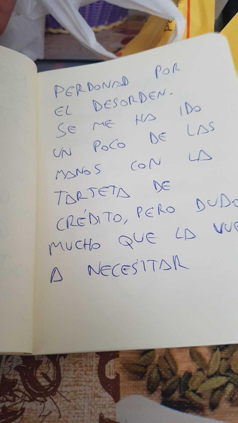 Otro fragmento del mensaje de Castro.