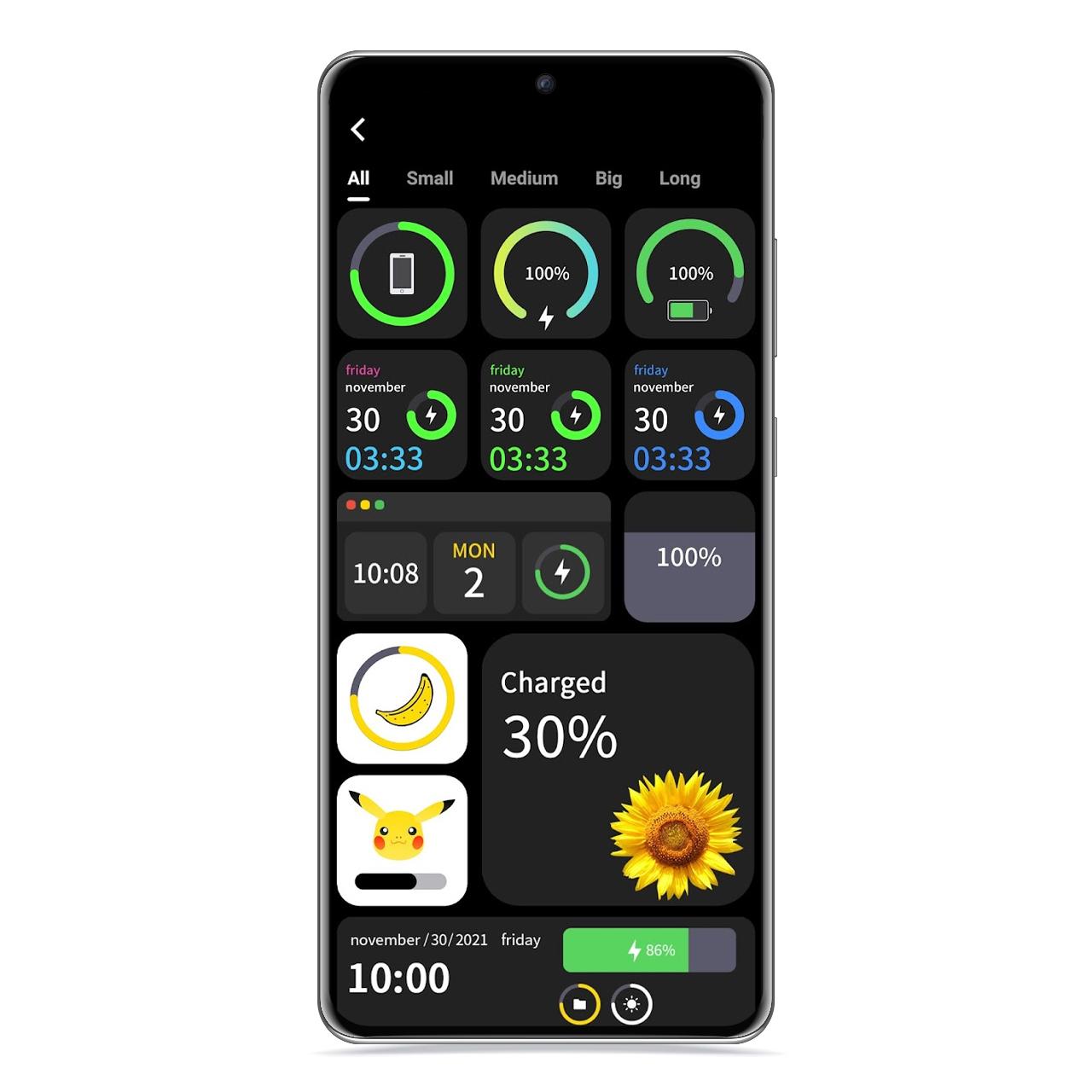 Widgets en Pika! Show