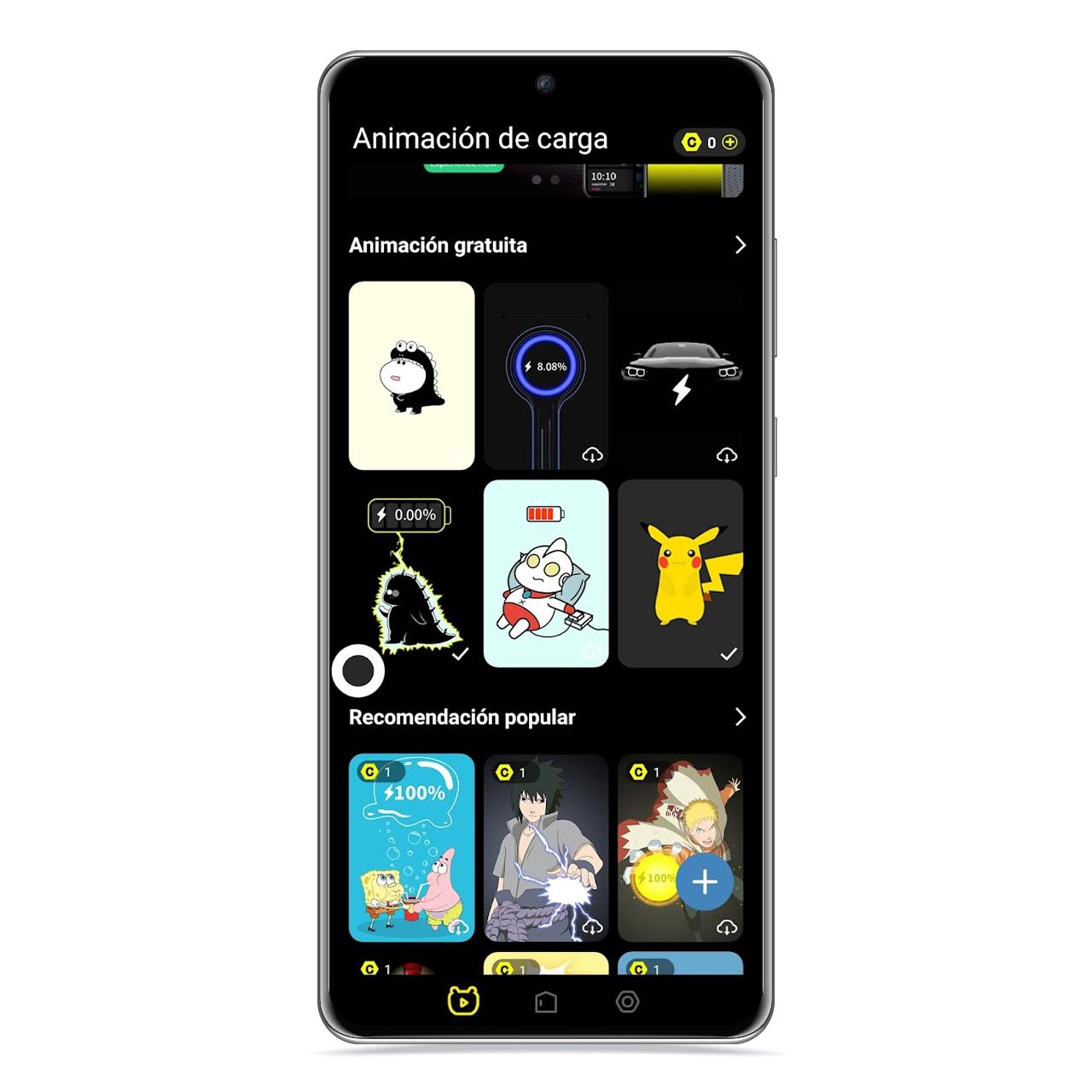 Animaciones de carga en Pika! Show