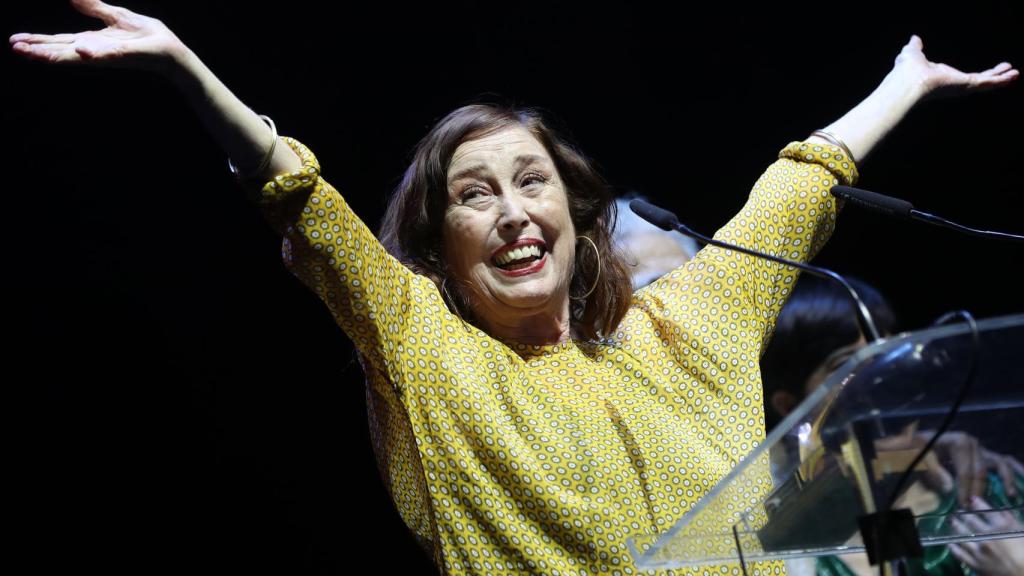 Verónica Forqué en una fotografía tomada en marzo de 2020.