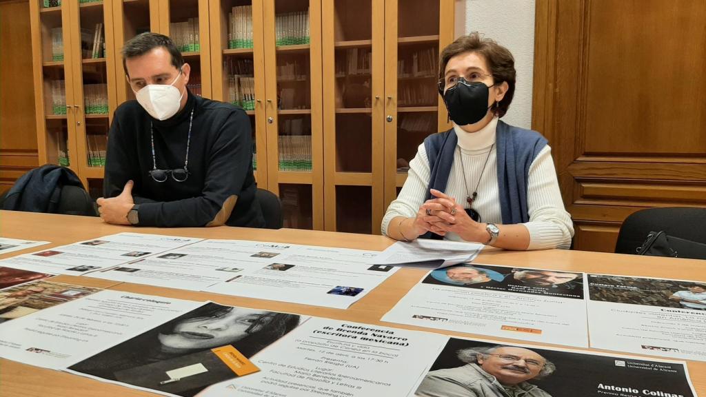 Olcina y Aracil presentan los encuentros de escritores y expertos en la programación del CeMab.