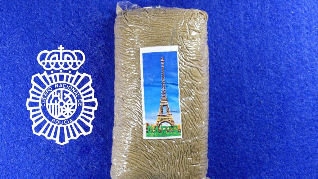 Droga intervenida por la Policía Nacional