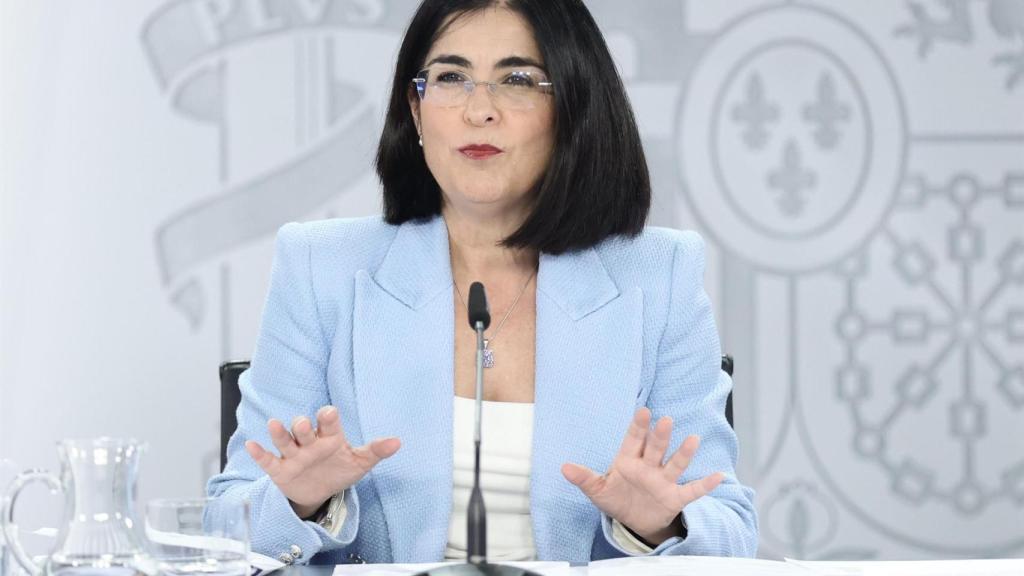 La ministra de Sanidad, Carolina Darias.