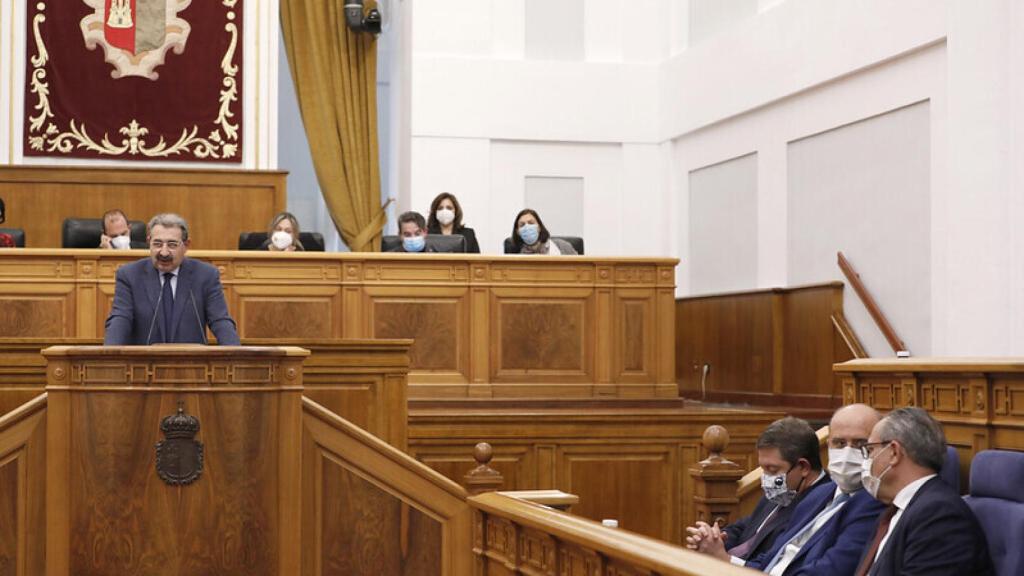Intervención del consejero de Sanidad Jesús Fernández Sanz