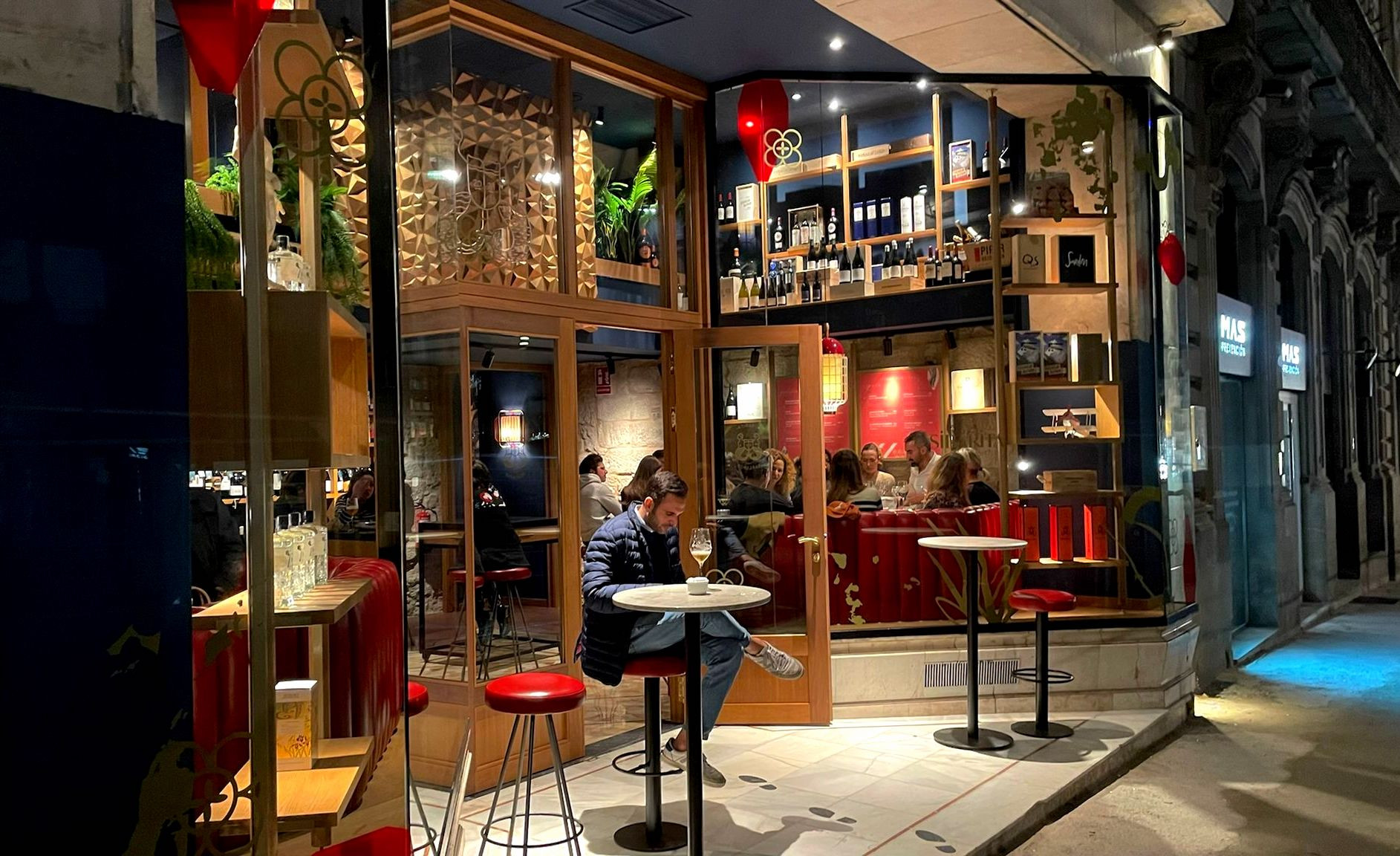 Vista exterior del Sibarita Bar. & Shop.