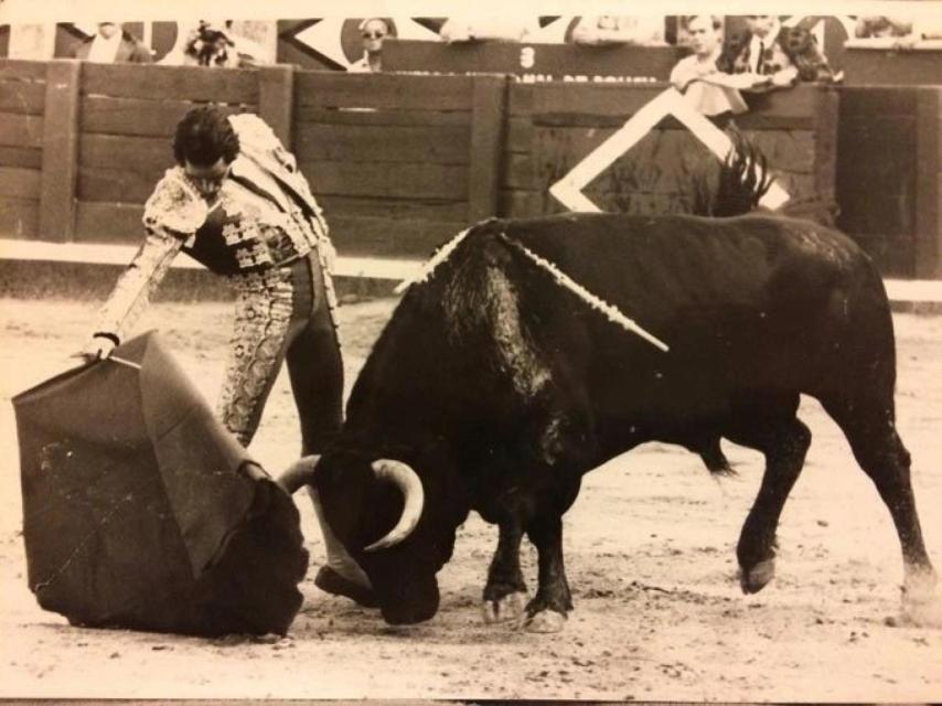 Excelente muletazo de Julio Robles