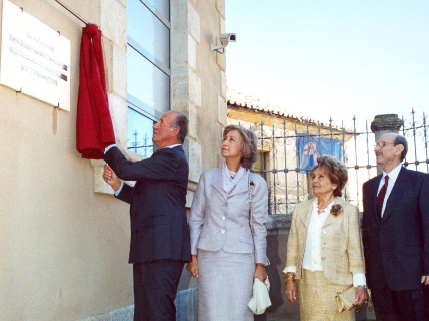 Juan Carlos y Sofía inauguraban el Museo de Historia de la Automoción de Salamanca