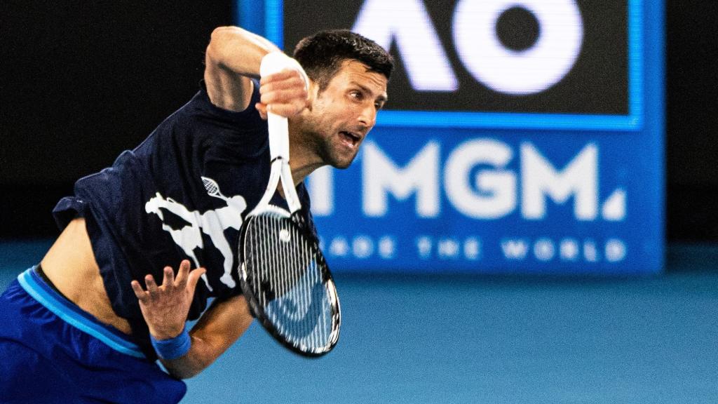 Novak Djokovic, en Australia