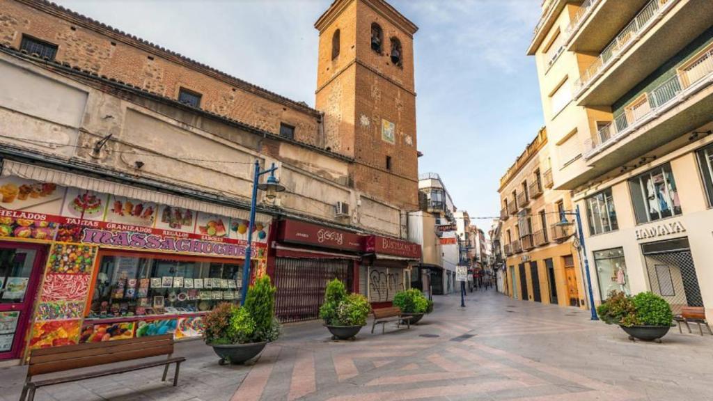 La céntrica calle de San Francisco de Talavera. Imagen de archivo