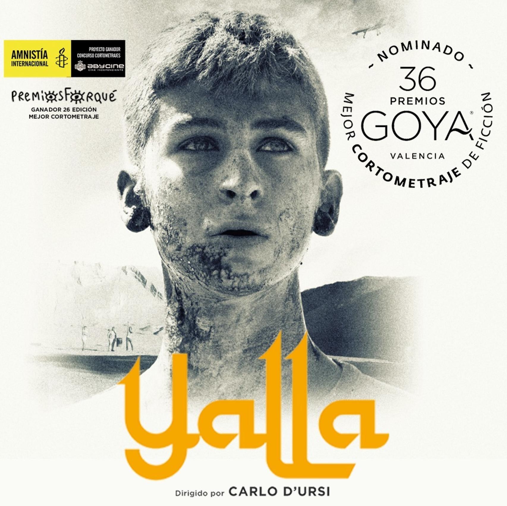 Cartel de 'Yalla', de Carlo D'Ursi