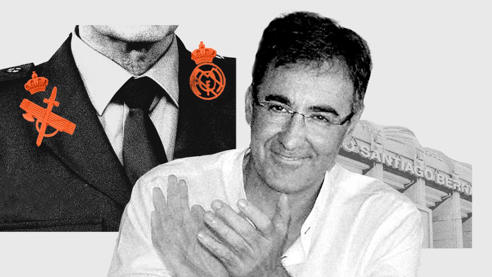 El nuevo jefe de seguridad del Real Madrid, el coronel de la Guardia Civil José Antonio Mellado Valverde.