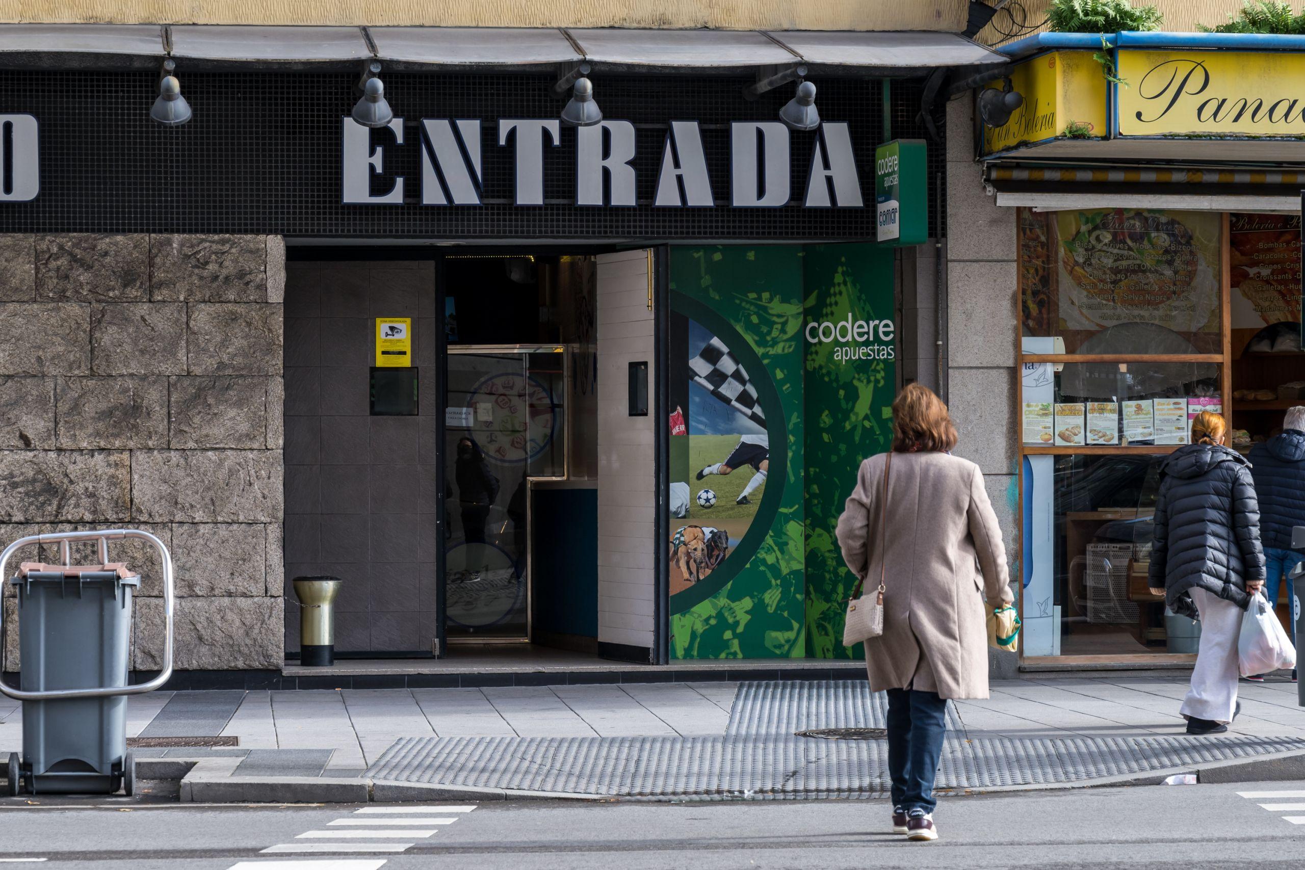 Una casa de apuestas en A Coruña (Marea Atlántica).