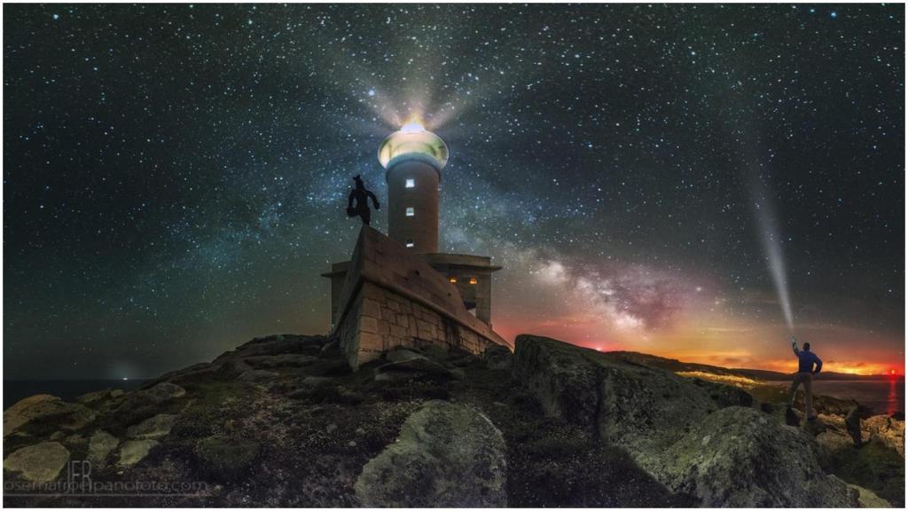 Instantánea tomada en Punta Nariga (Malpica).