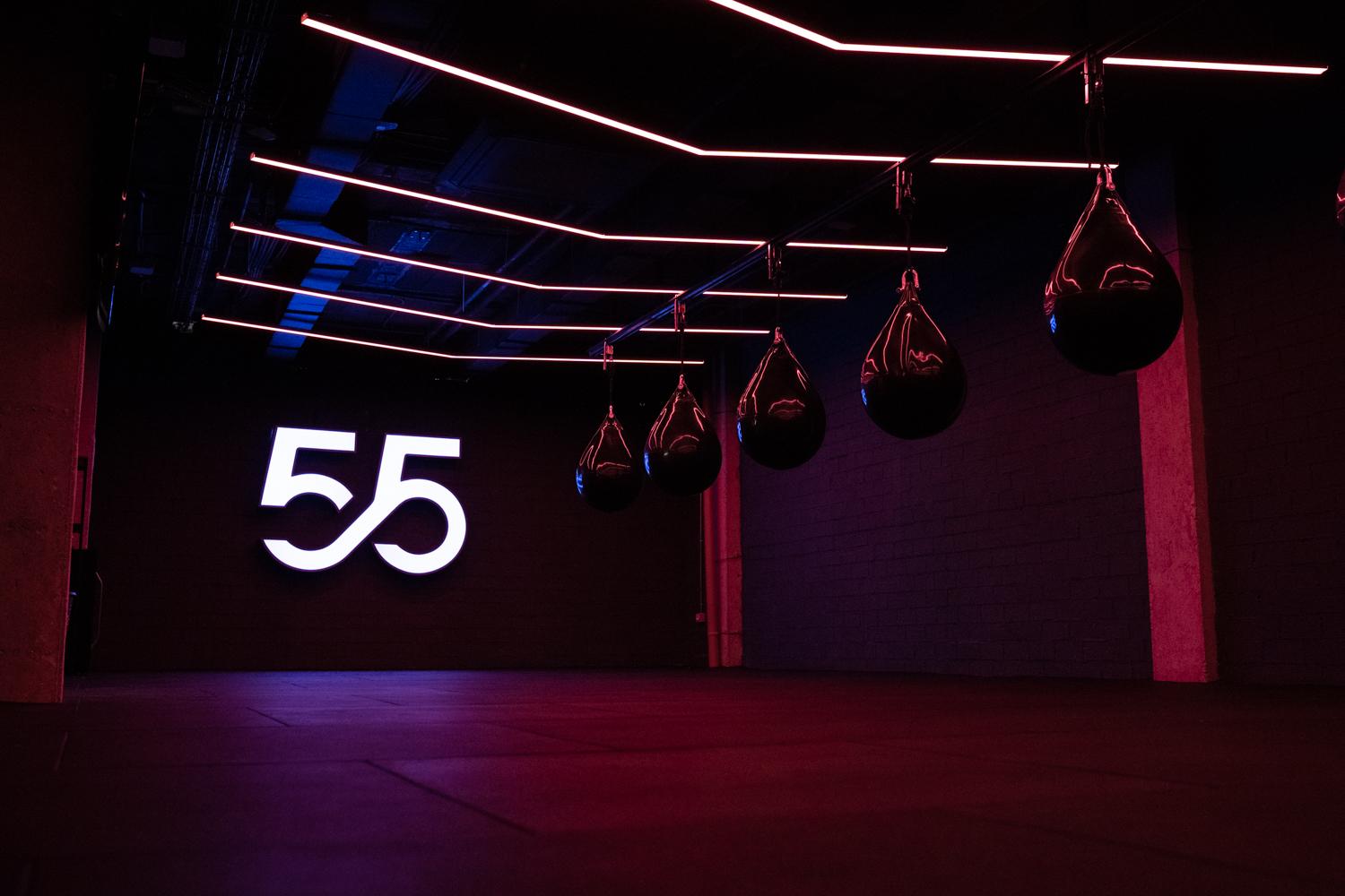 Instalaciones del gimnasio Bz55.