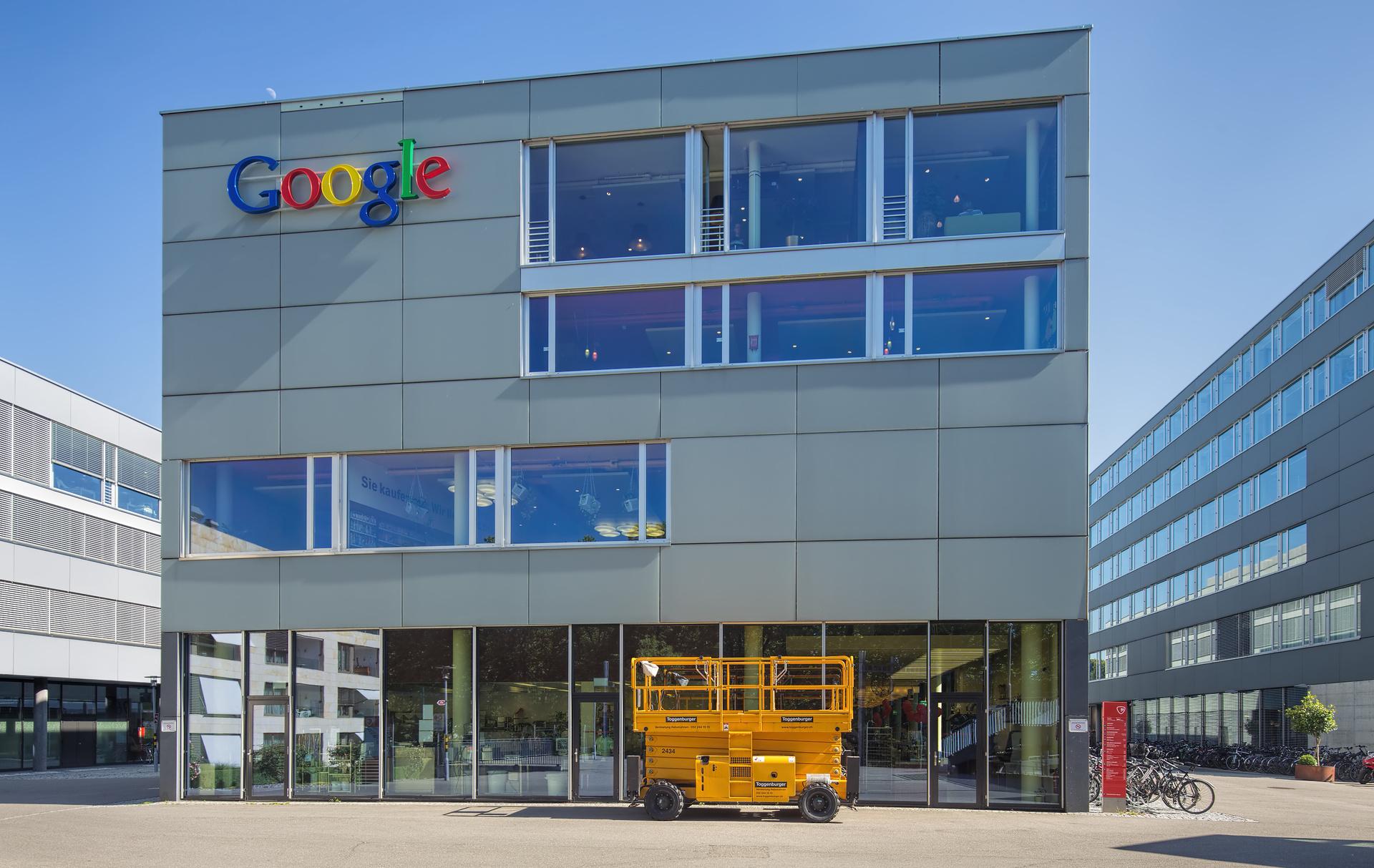 Sede de Google en Zúrich. Foto (Shutterstock)