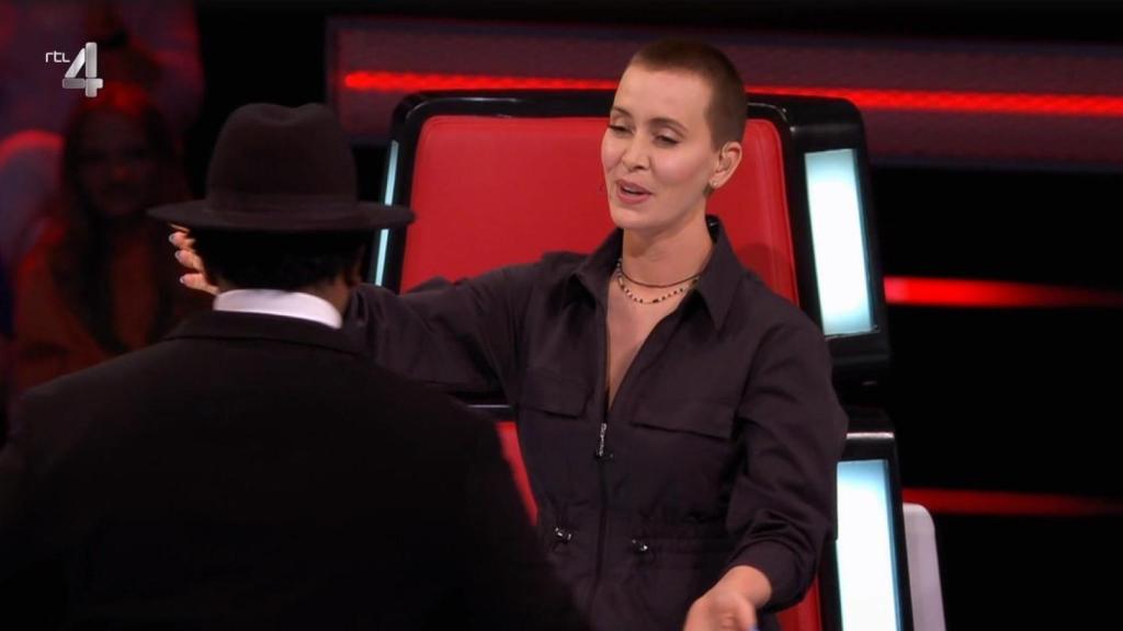 Anouk, 'coach' de 'La Voz Holanda', durante una de las audiciones.