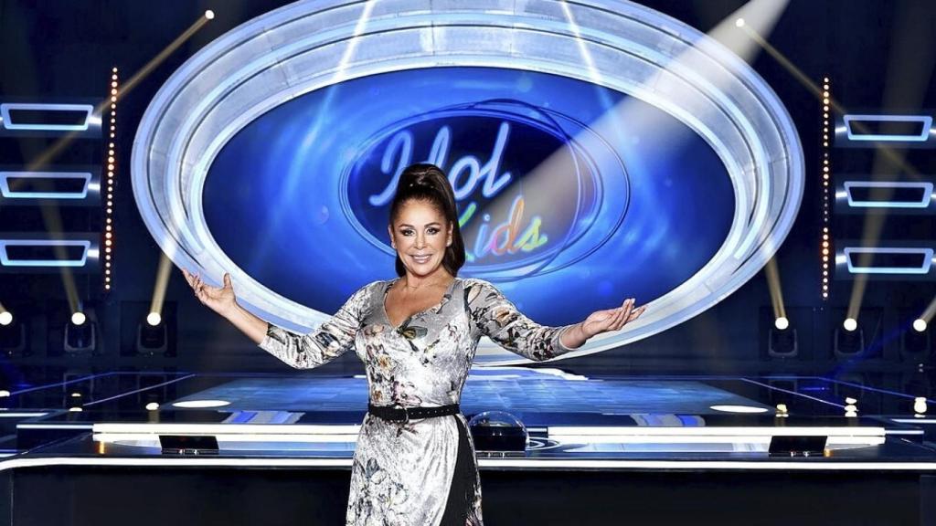 Isabel Pantoja en las fotos promocionales de la primera edición de 'Idol Kids' España.