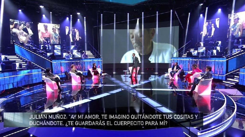 Debate durante la emisión de la docuserie de Julián Muñoz.