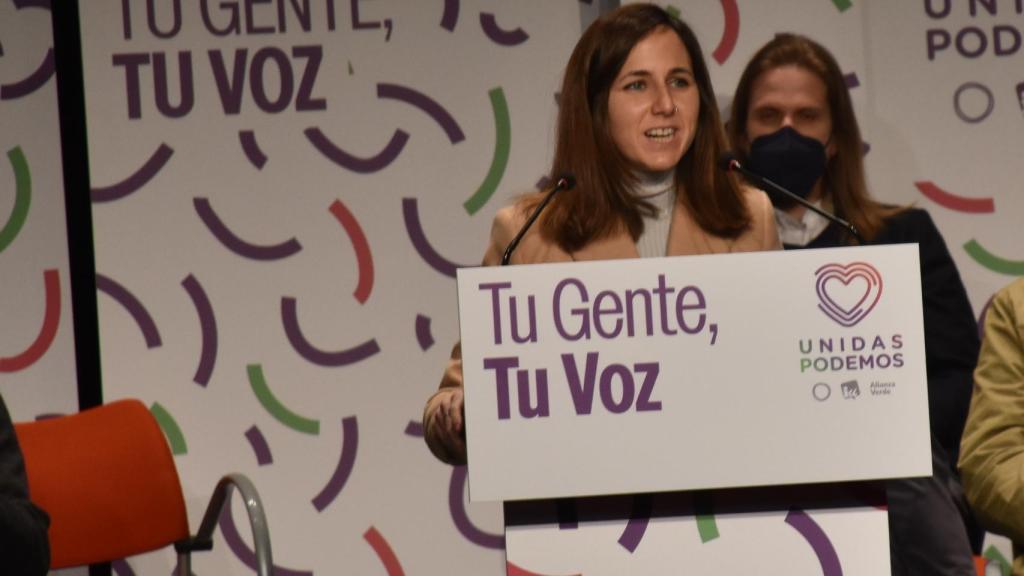 La ministra Ione Belarra en Valladolid