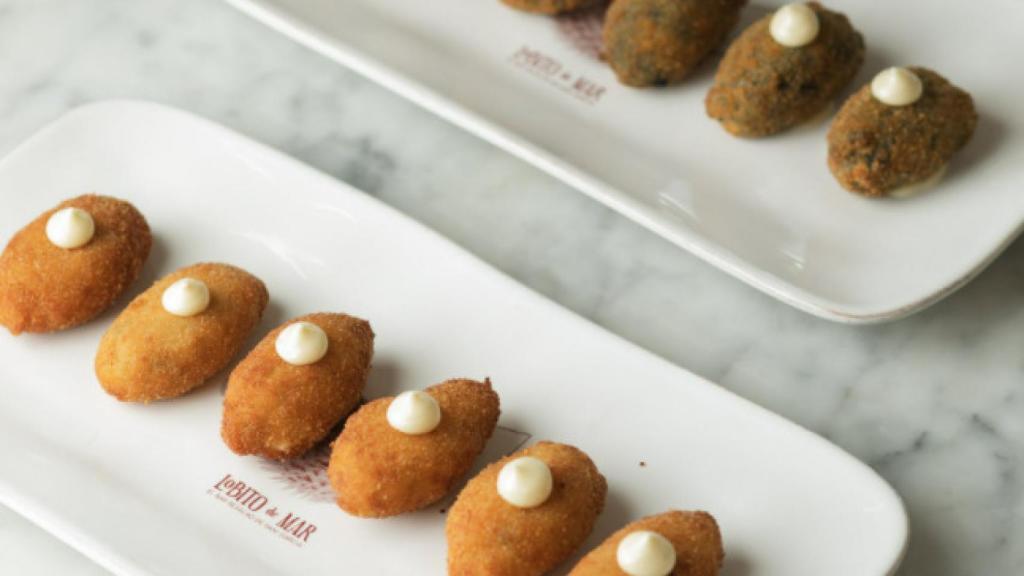 Croquetas Lobito de Mar.