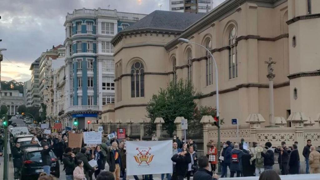 Manifestación esta tarde en A Coruña