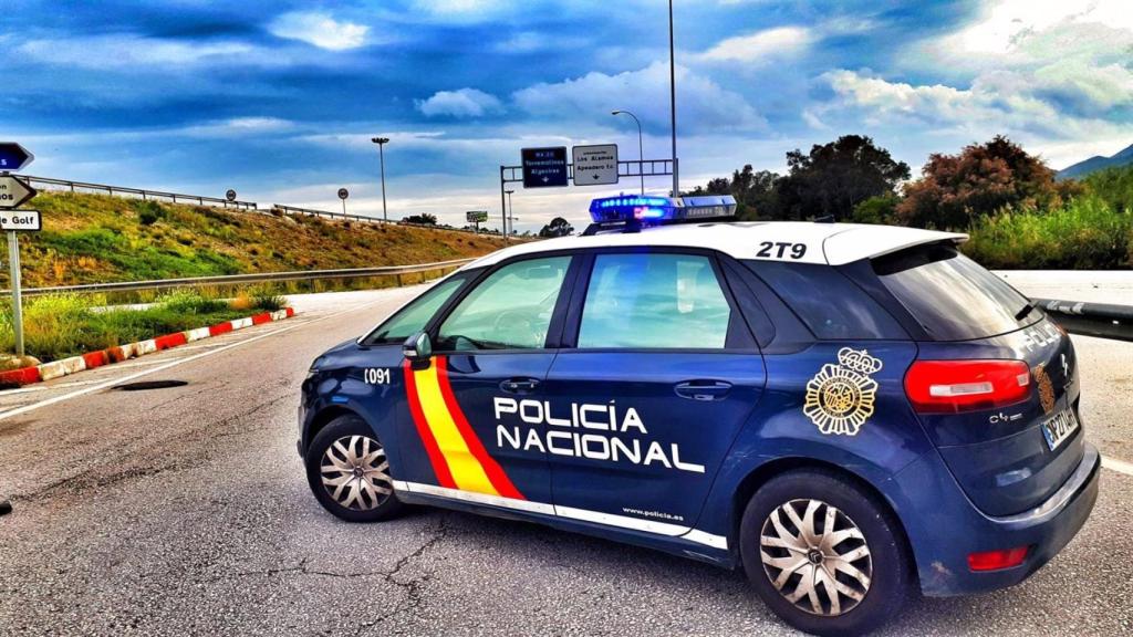 Un coche del cuerpo de la Policía Nacional.
