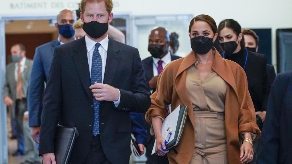 Harry de Inglaterra y su esposa, Meghan Markle, en una imagen de archivo.