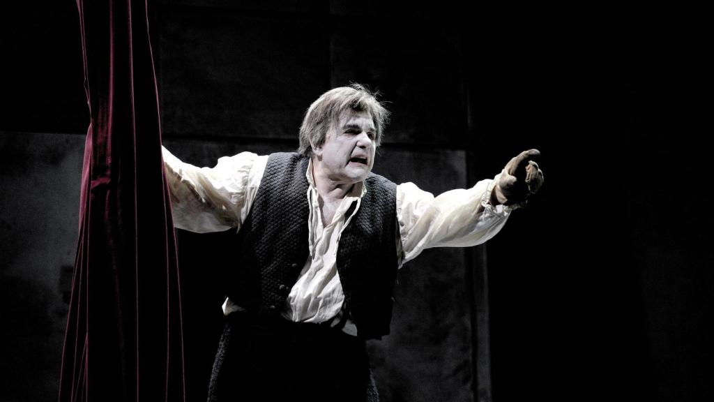 Juan Luis Galiardo encarnó a un intenso y físico Harpagón. Foto: David Ruano