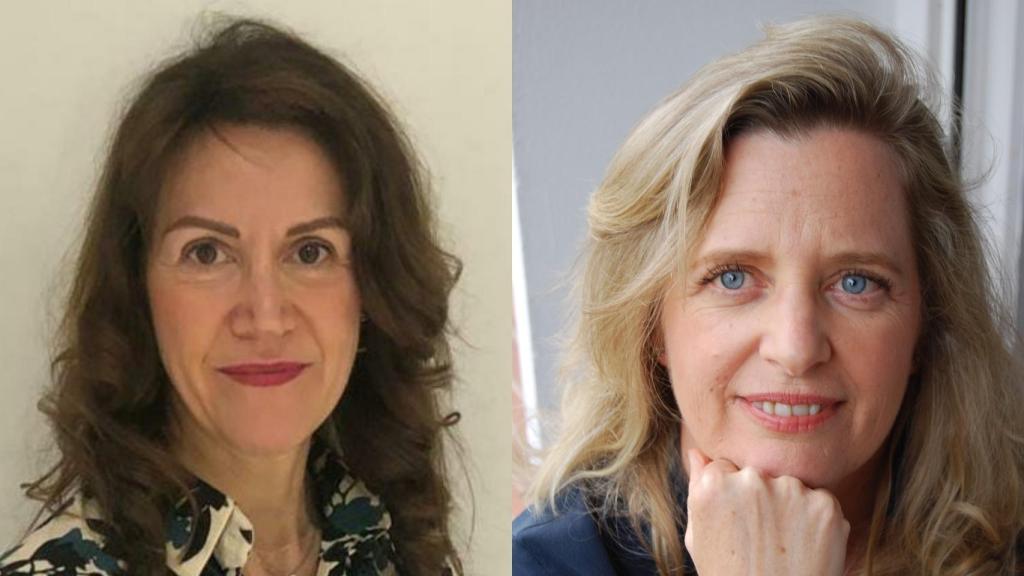 Berta Navarro (izquierda) y Mónica Sieber (derecha).