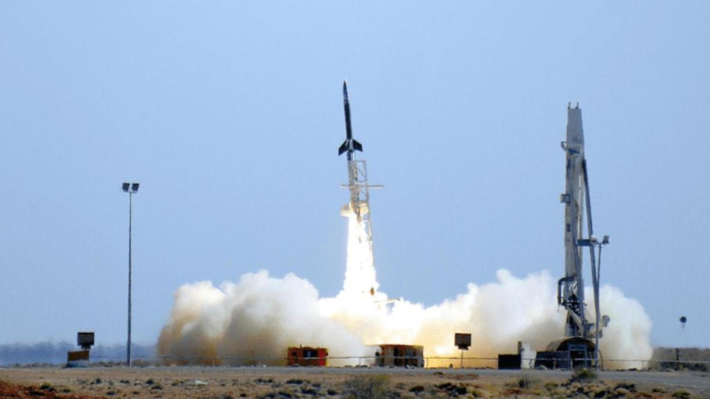 Prueba de lanzamiento del motor sramjet