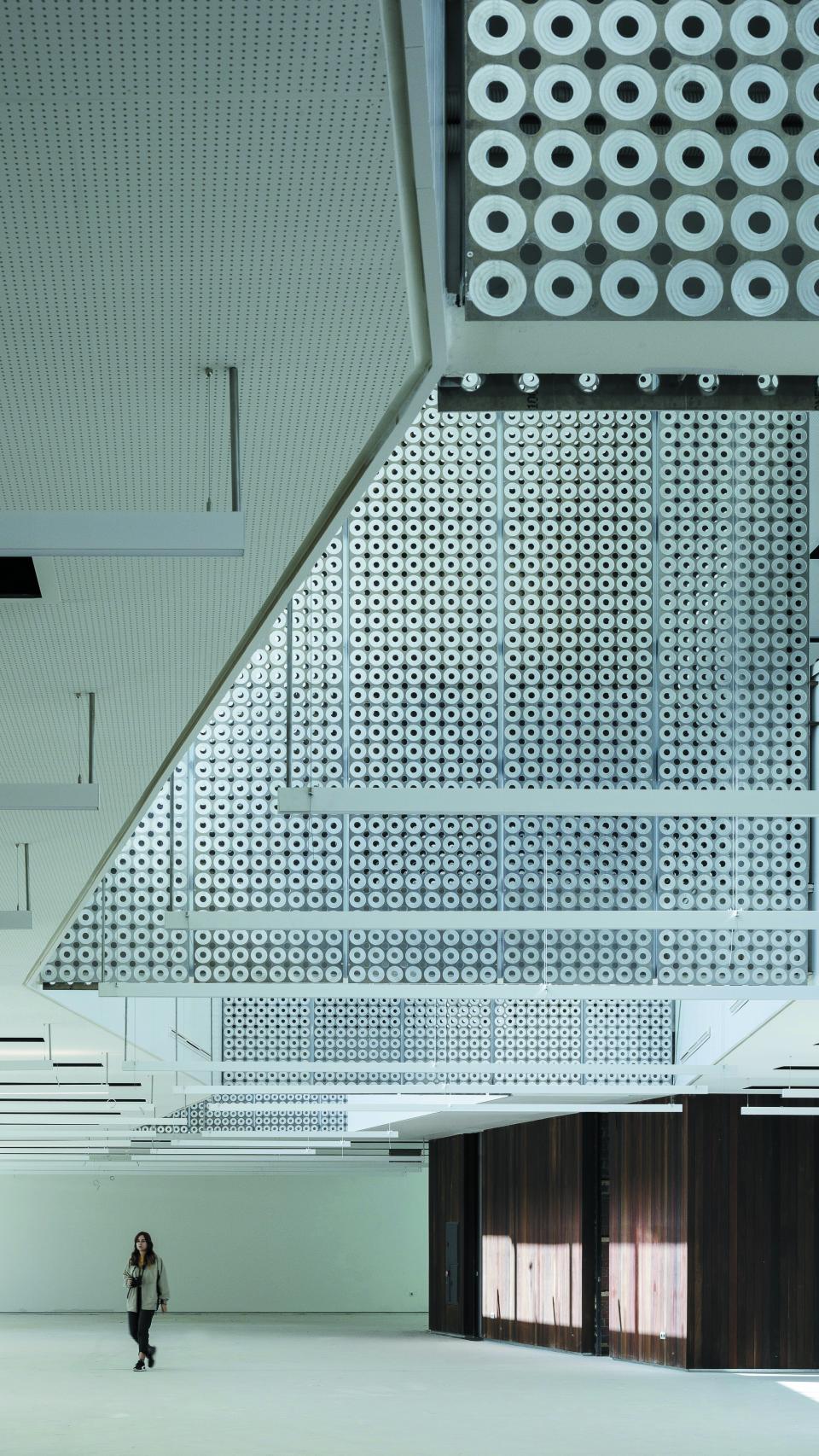 Detalle del interior de la biblioteca