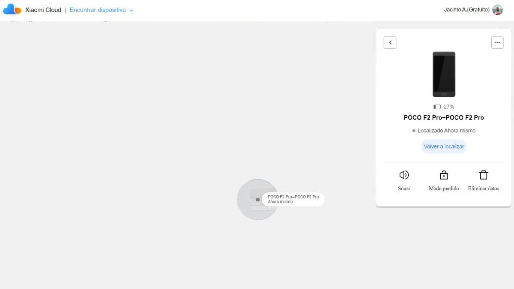 Localización Xiaomi