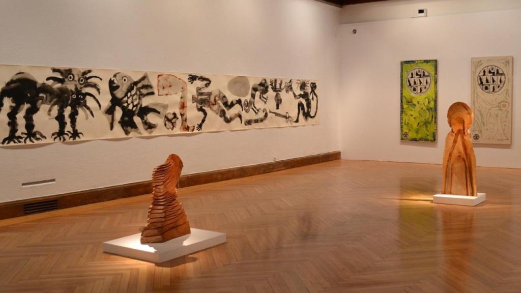 Imagen de una muestra en la Sala Municipal de Exposiciones de La Pasión