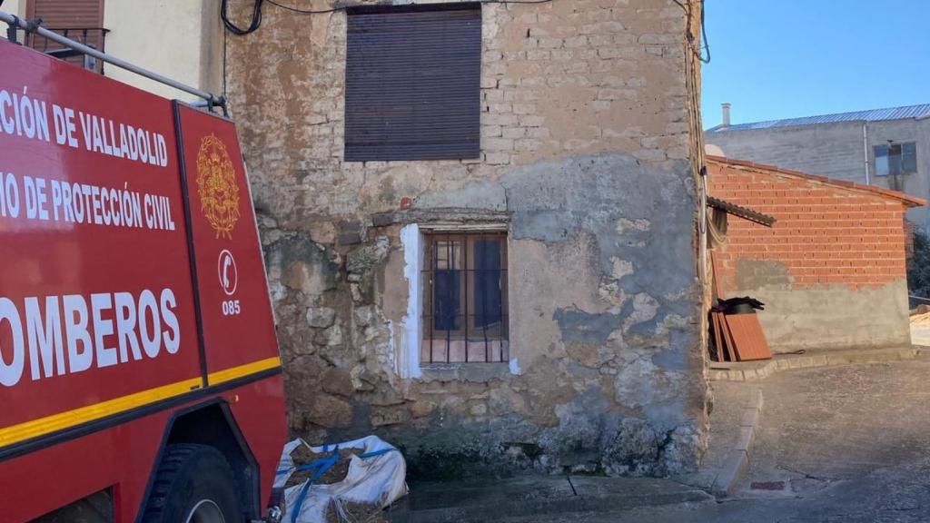 Los Bomberos de Diputación en Villaco