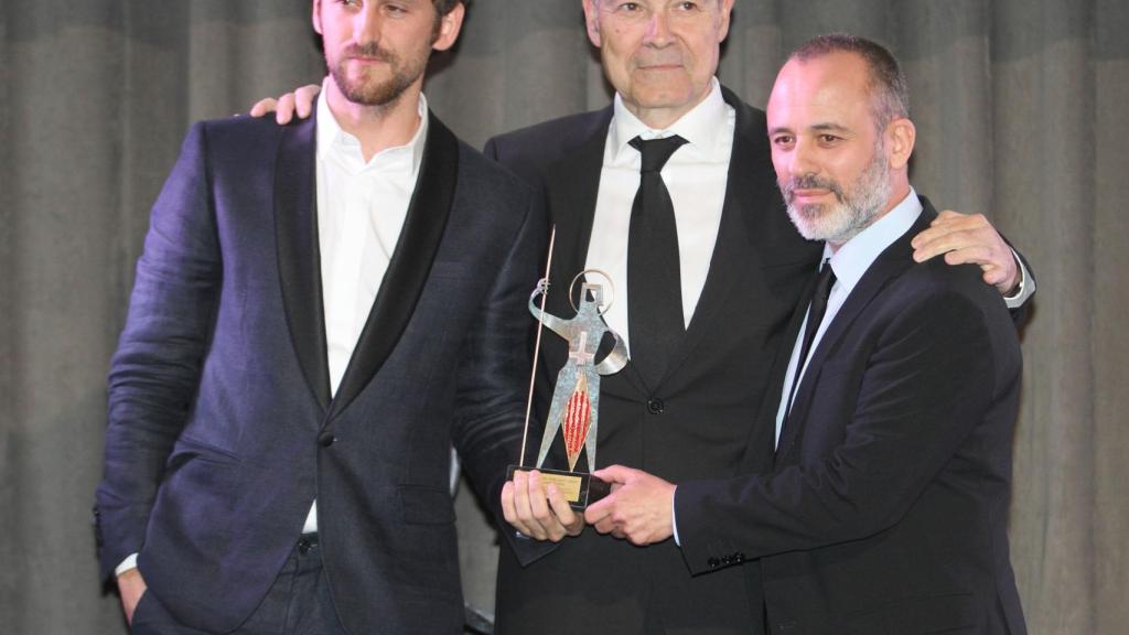 Antonio Resines junto a Javier Gutiérrez en una imagen de archivo.