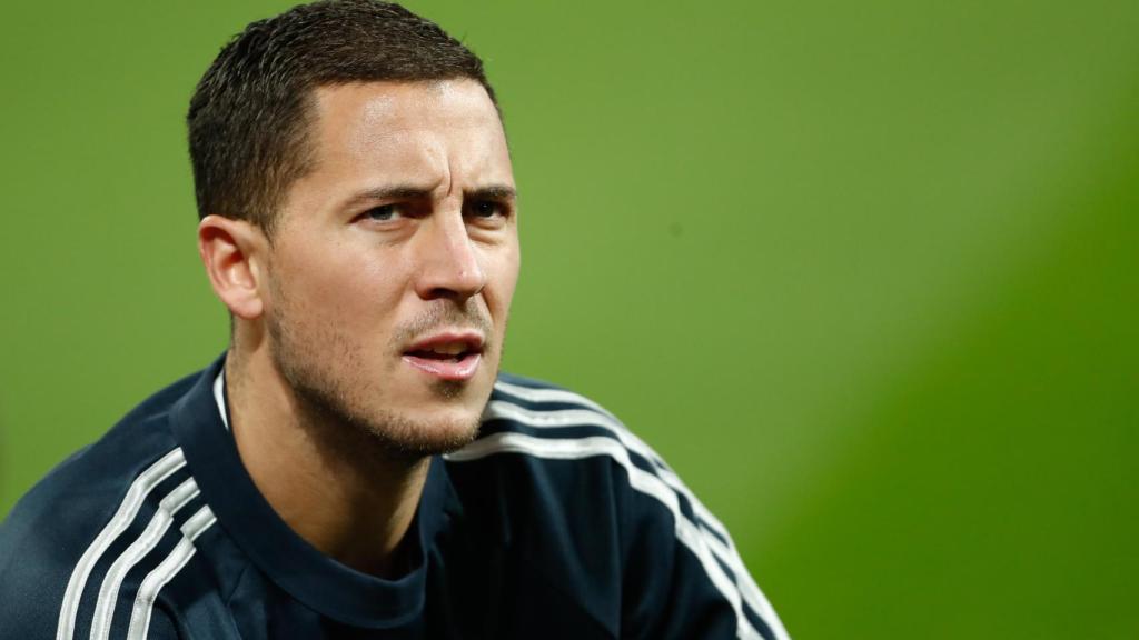 Eden Hazard, con el Real Madrid