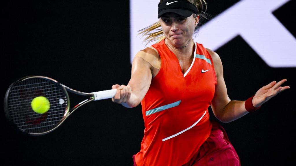 Paula Badosa se juega una derecha profunda en el Abierto de Australia