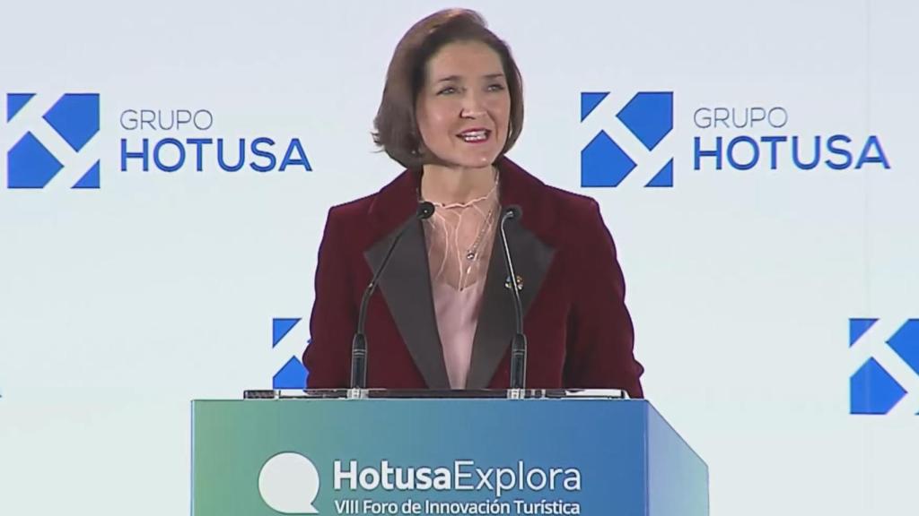 La ministra de Industria, Comercio y Turismo del Gobierno de España, Reyes Maroto.