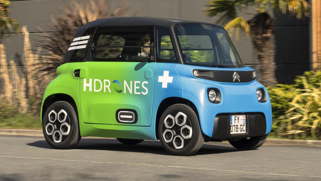 El Citroën My Ami Cargo puede ser personalizable por las empresas.