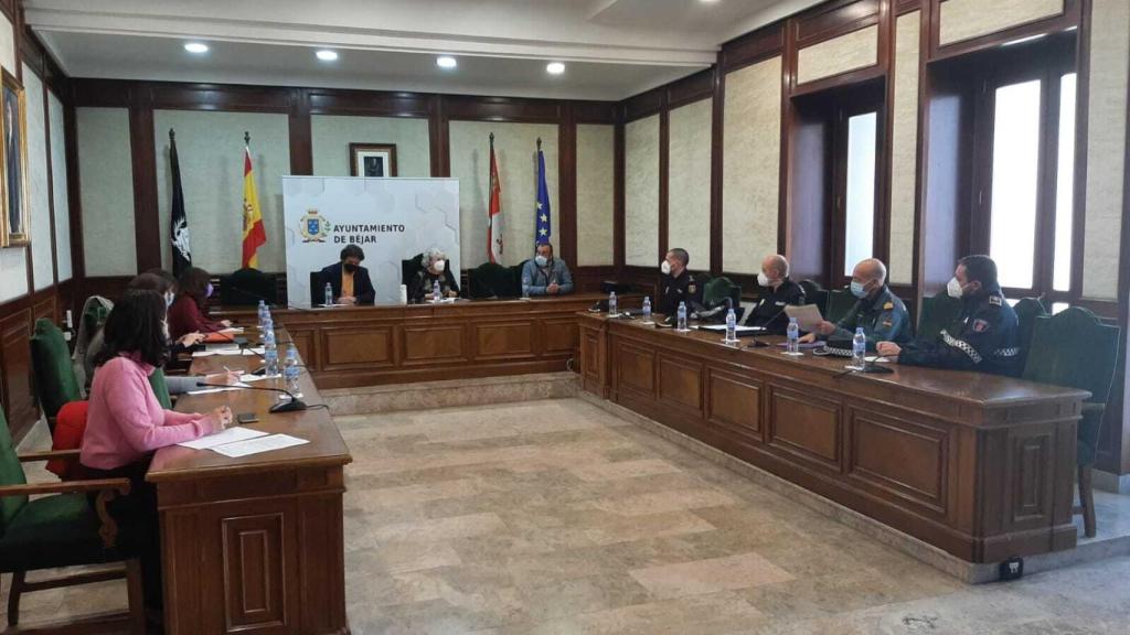 Reunión de la Junta Local de Seguridad de Béjar