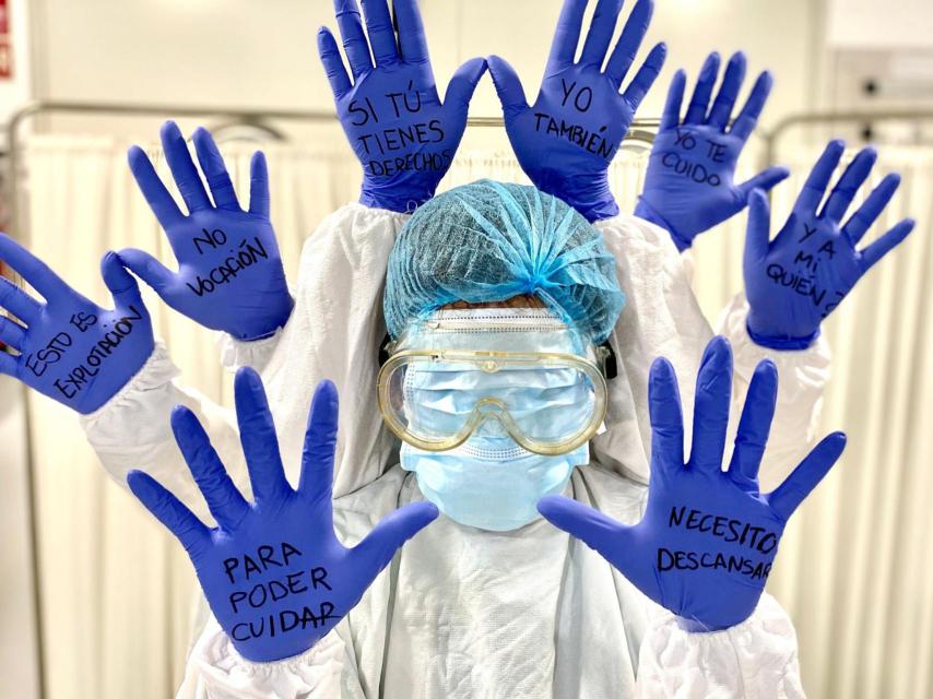 Las enfermeras de Segovia protestan por la falta de previsión en sus turnos y horarios