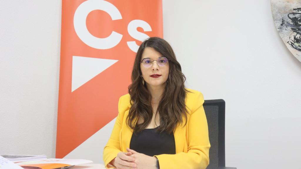 Gema Gómez, portavoz del Grupo Provincial de Ciudadanos en la Diputación de Valladolid