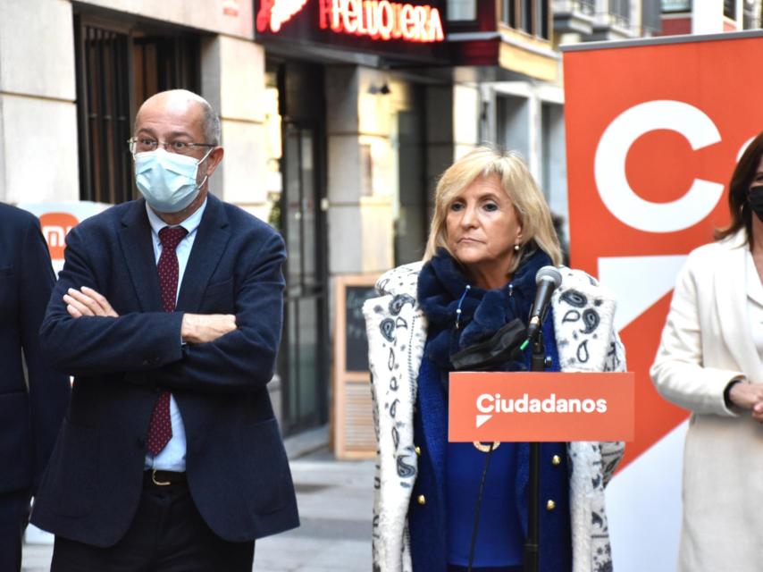 Verónica Casado junto a Francisco Igea