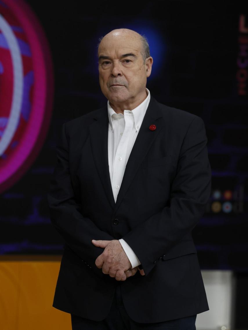 Antonio Resines en el show 'La noche D'.