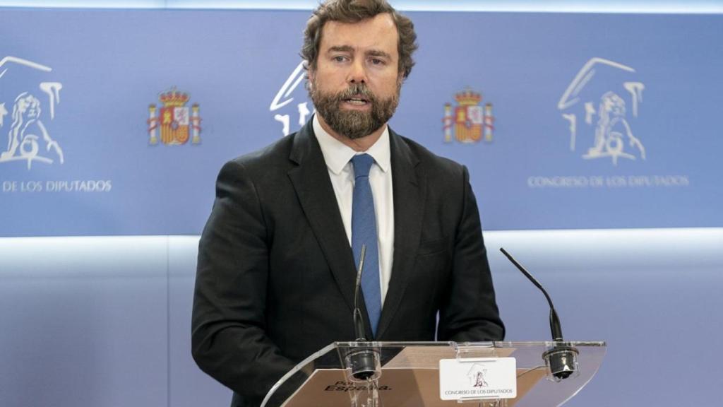 El portavoz de Vox en el Congreso, Iván Espinosa de los Monteros.