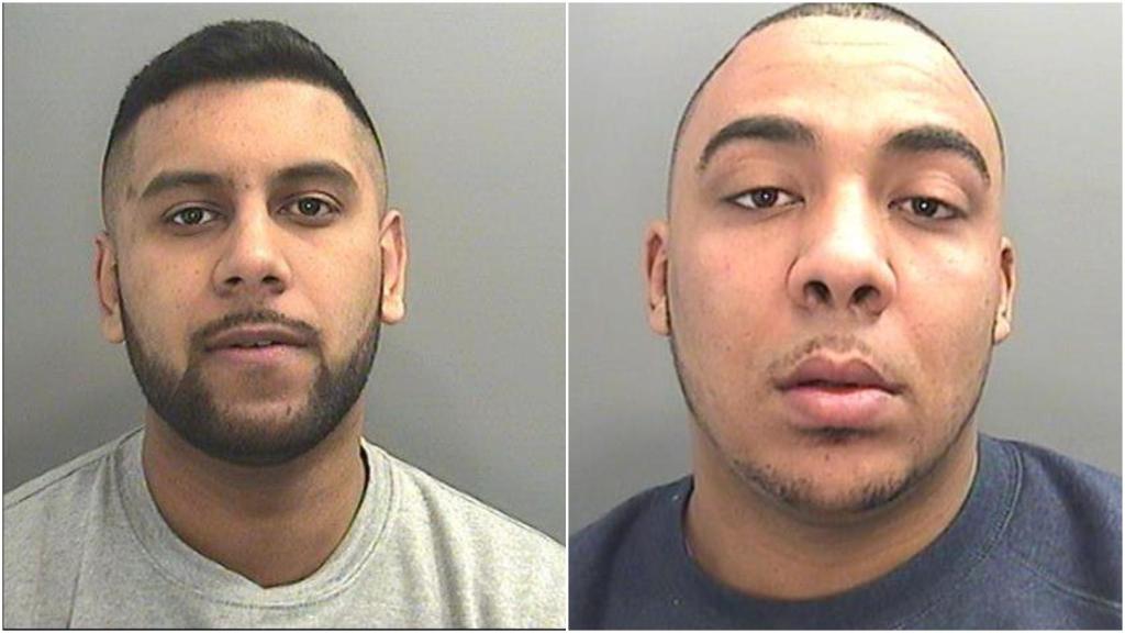 Asim Naveed (izquierda) y Calvin Parris (derecha).